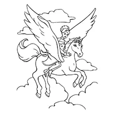 Brietta Pegasus coloring page_image