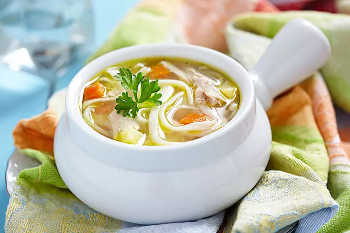 Chicken noodle soup recipe for kids