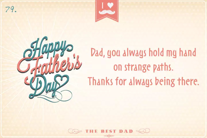 Dad, you always hold my hand on strange paths. Thanks for always being ther