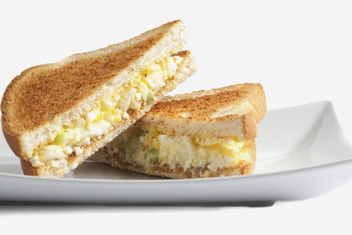 Sandwich with an egg recipe for kids