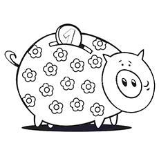 10 Piggy Bank Coloring Pages For Your Little Ones