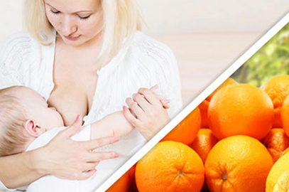 is orange juice good while breastfeeding