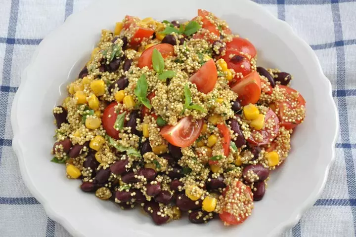 Mexico-Quinoa Salad recipe for toddlers