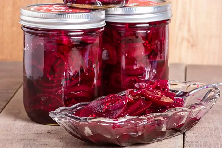 Pickled beetroot during pregnancy