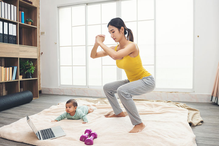 Regular exercising can help prevent migraine during breastfeeding