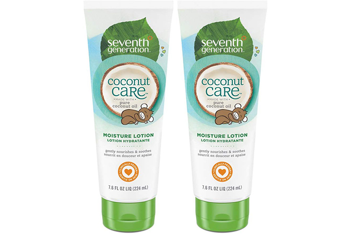 Seventh Generation Baby Lotion With Moisturizing Coconut Care