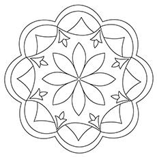 Sketch of duck and diwali diya rangoli or mandala outline editable wall  mural • murals rangoli, celebration, greeting | myloview.com