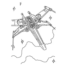 Starship coloring page_image