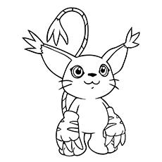 10 Lovely Free Printable Digimon Coloring Pages Online