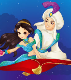 'The Story Of Aladdin And Princess Jasmine' For Kids
