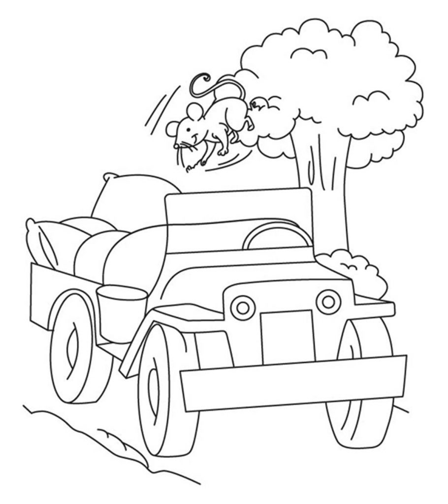 Top 10 Free Printable Jeep Coloring Pages Online