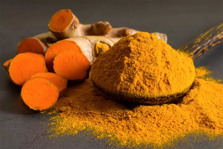 Turmeric is available in dried rhizome and turmeric powder form