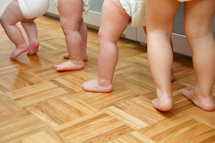 Walking in a line gross motor activities for toddlers