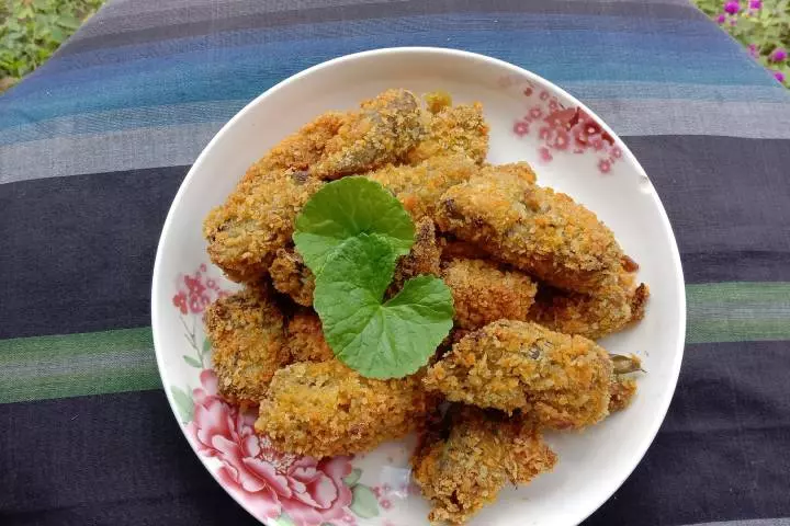 Baked Eggplant Nuggets