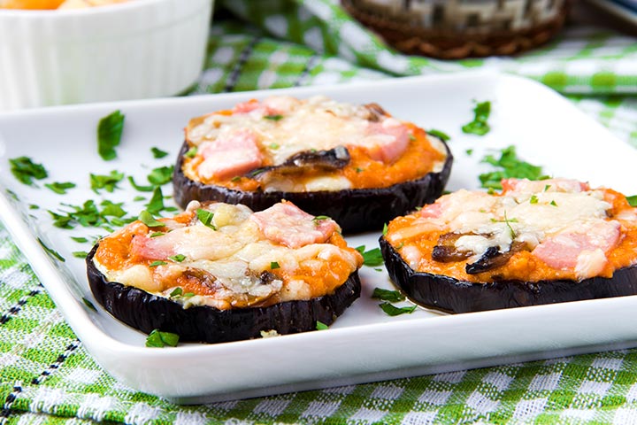 Baked eggplant recipes for kids with cheese