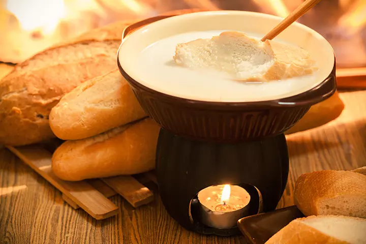 Cheddar cheese fondue recipe for kids