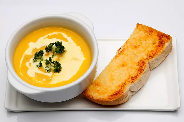 Chives with cheese fondue recipe for kids