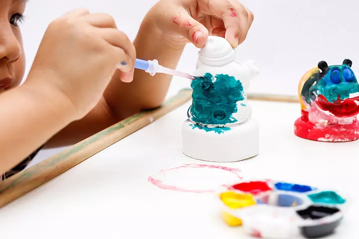 Color Play activities for 7 month old baby