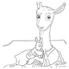 10 Cute Free Printable Llama Coloring Pages Online