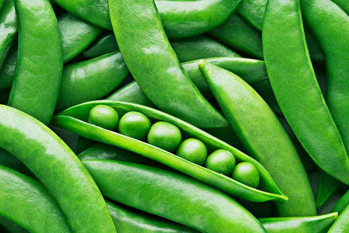 Peas provide high-quality protein that help in the healing process