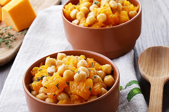 Pumpkin And Chickpea Curry recipe for kids