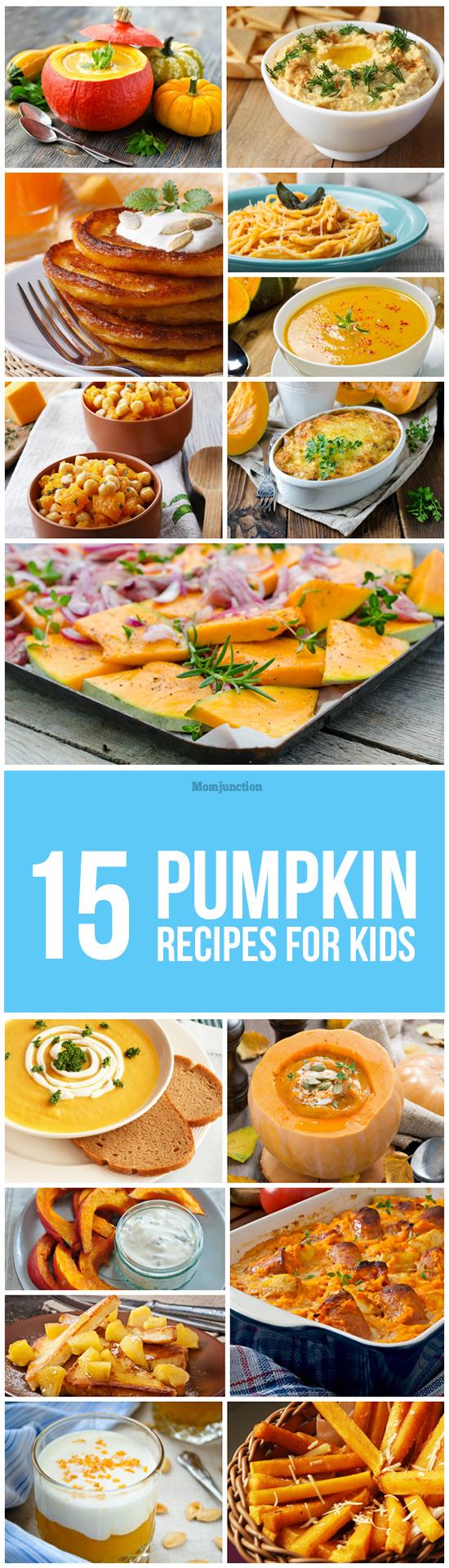 Easy Pumpkin Recipes For Kids