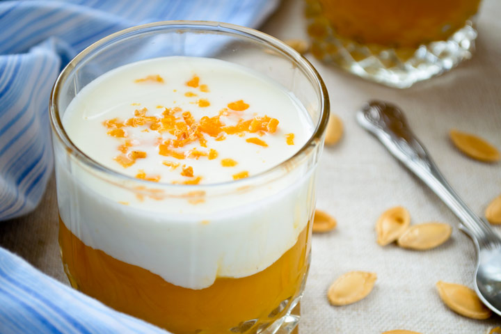 Pumpkin Yogurt recipe for kids