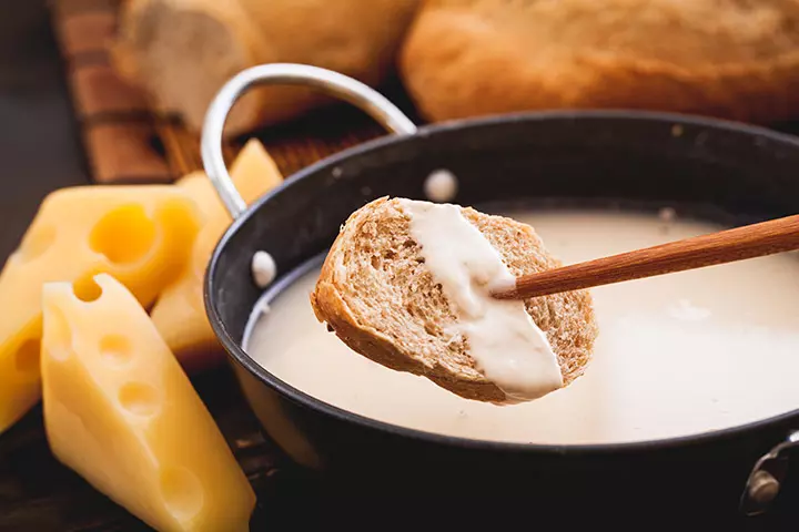 Simple cheese fondue recipe for kds