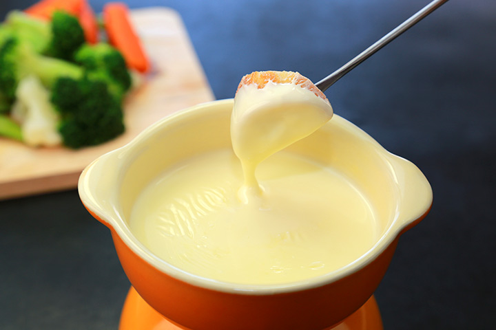 Super simple cheese fondue recipe for kids