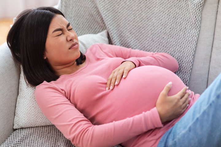 Braxton Hicks contractions are less painful 