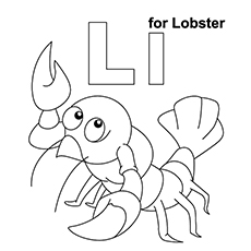 Larry The Lobster Pages Coloring Pages
