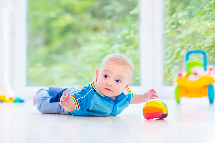 Tummy time is an alternative to baby jumpers