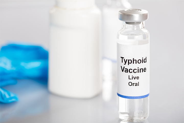 Vaccination can prevent typhoid in babies