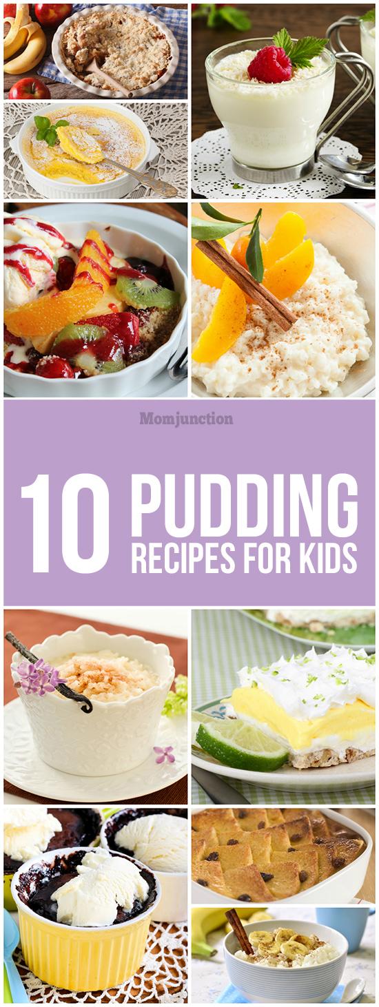 10 Healthy And Simple Pudding Recipes For Kids