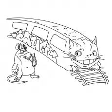 3D Graffiti coloring page_image