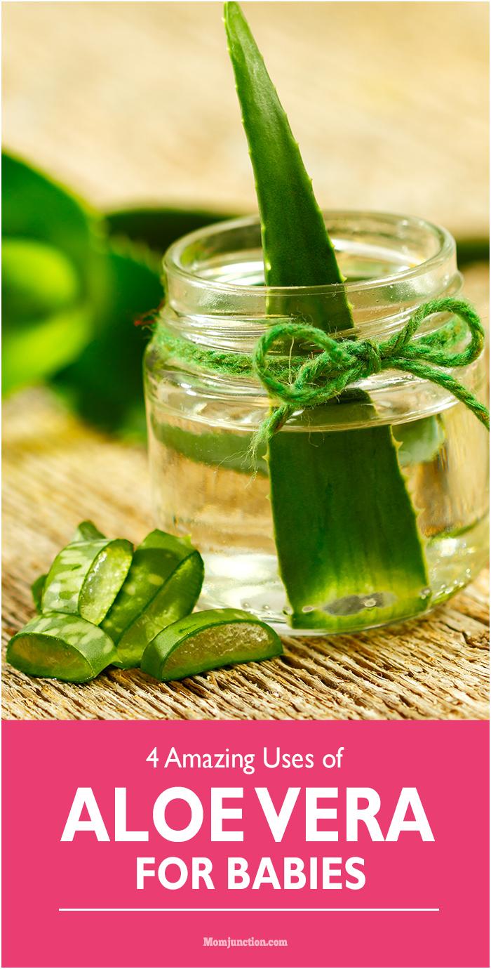 4 Amazing Uses of Aloe Vera For Babies