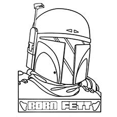 free star wars coloring pages boba fett