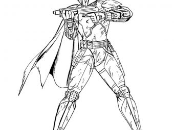 10 Amazing ‘Boba Fett’ Coloring Pages For Your Little Ones