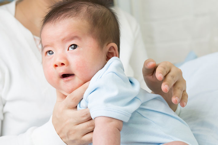 Burping can help prevent baby from sleeping