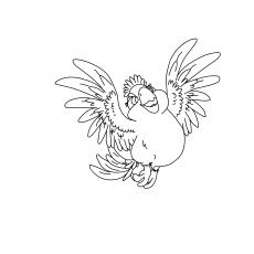 rio nigel coloring pages