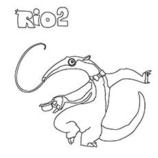 rio nigel coloring pages