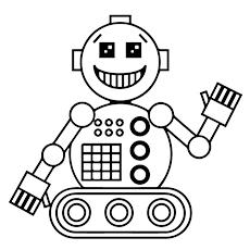 robots coloring pages