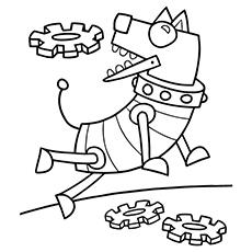 20 cute free printable robot coloring pages online