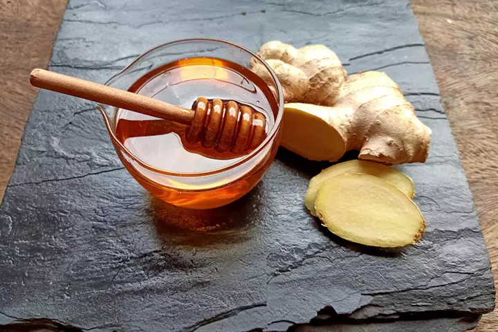 Ginger and honey is a common home remedy for cold and cough