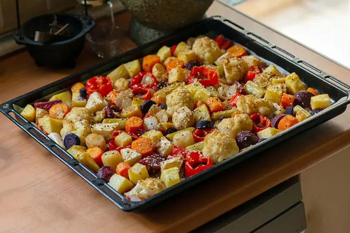 Garlic Roasted Vegetables