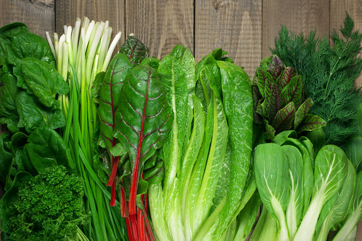 Green leafy vegetables may improve the sperm count 