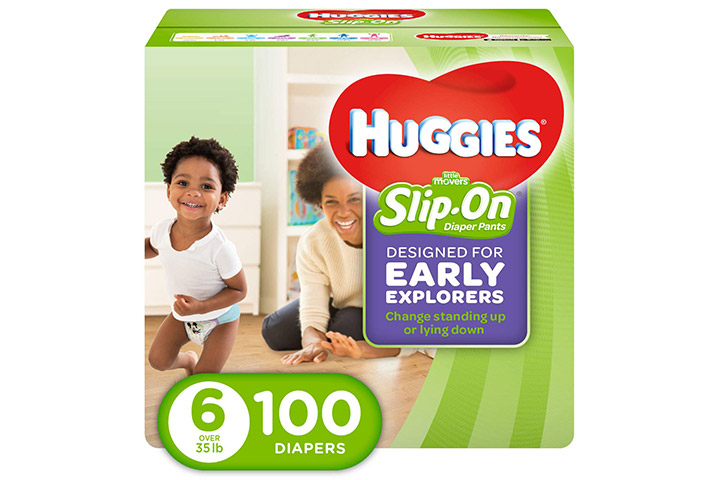 HUGGIES Little Movers Slip-On Diaper Pants