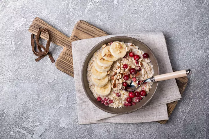 Oatmeal helps improve your baby's immunity