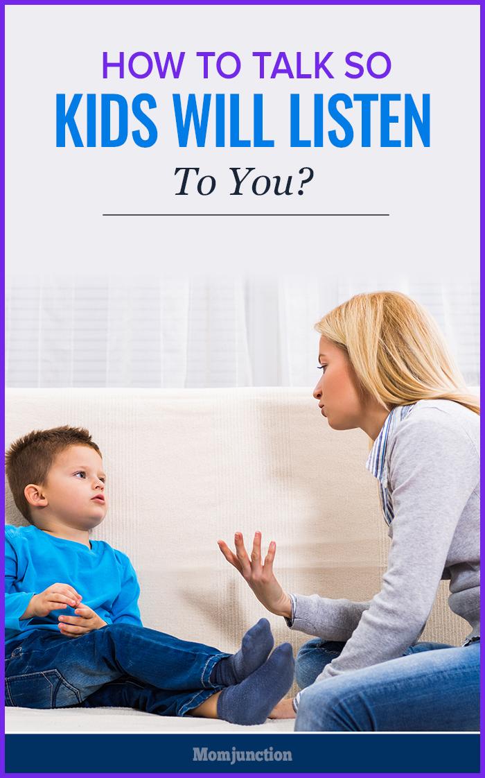 How to talk to kid