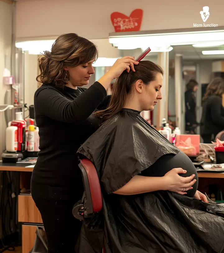 Haircut during pregnancy